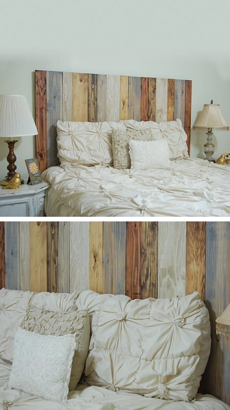 Rustic Decor Trends and DIY Rustic Headboard - Barn Walls