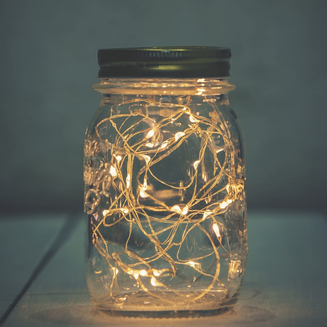 Mason jars are so versatile and quickly add a feeling of functionality and country decor to any room.