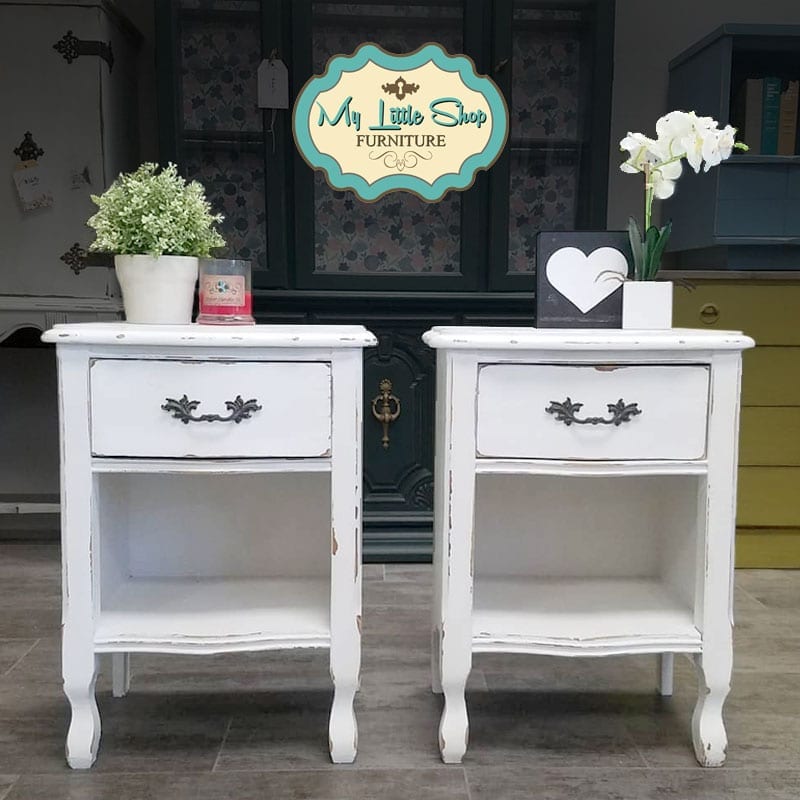 White Painted Night Stands