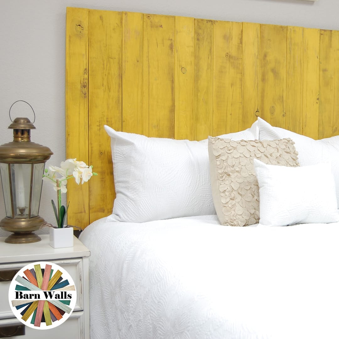 We’ve got your headboard if your school colors are gold or yellow. Get this headboard in hanger or leaner.